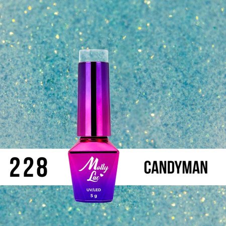 228. MOLLY LAC gél lak - Candyman 5ML