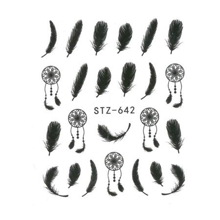 Vodonálepky na nechty STZ-642 - len za 0.89 Eur | NechtovyRaj.sk - Všetko pre Vašu krásu
