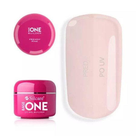 Base one UV gél French Dark Pink 15 g - len za 5.99 Eur | NechtovyRaj.sk - Všetko pre Vašu krásu