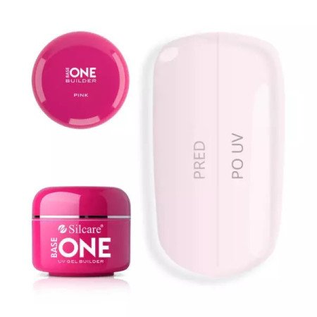 Base one UV gél pink 5 g - Akcia - len za 2.89 Eur | NechtovyRaj.sk - Všetko pre Vašu krásu
