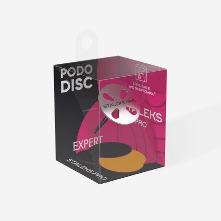 Pedikérsky disk Pododisc M PRO, s vymeniteľnými brúsnymi papiermi zrnitosť 180, 25mm - Akcia - len za 12.9 Eur | NechtovyRaj.sk 