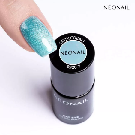 NeoNail gél lak Cat Eye Satin Cobalt 7,2 ml - Akcia - len za 9.9 Eur | NechtovyRaj.sk - Všetko pre Vašu krásu