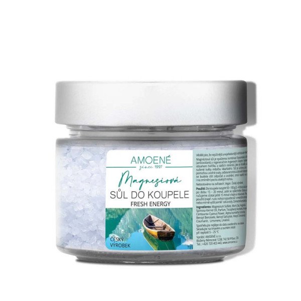 Amoene ® soľ do kúpeľa fresh energy 200g