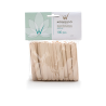 Kvalitné drevené špachtle slúžia na  nanesenie potrebného množstvo vosku na depilované miesta bez toho, aby ste sa vosku museli dotýkať.