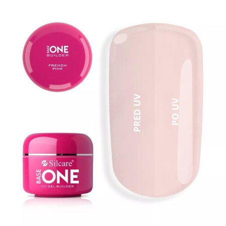 Silcare UV gél Base One French Pink 250 g - Akcia - len za 28.9 Eur | NechtovyRaj.sk - Všetko pre Vašu krásu