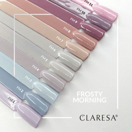 Gél lak CLARESA Frosty Morning 8 5ml - Akcia - len za 3.79 Eur | NechtovyRaj.sk - Všetko pre Vašu krásu
