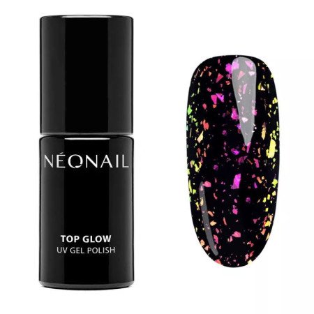 Neonail - Top Glow Rose Aurora Flakes 7,2 ml - Akcia - len za 8.99 Eur | NechtovyRaj.sk - Všetko pre Vašu krásu
