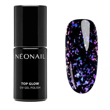Neonail - Top Glow Violet Aurora Flakes 7,2 ml - Akcia - len za 8.99 Eur | NechtovyRaj.sk - Všetko pre Vašu krásu